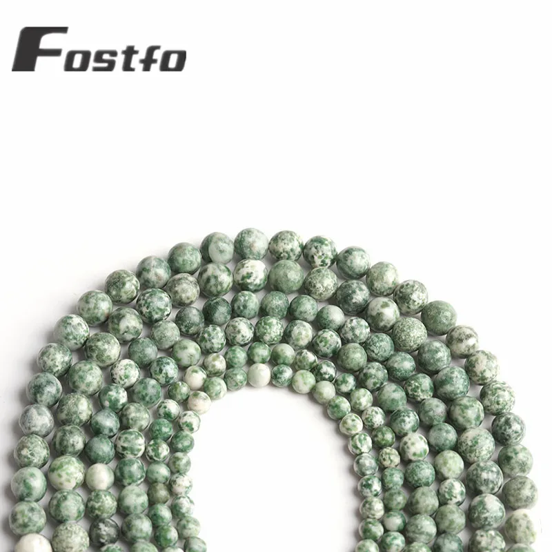

Natural Stone Green Emerald Beads For Jewelry Making DIY Bracelets Necklace Accessories 15" Strands 6/8/10mm
