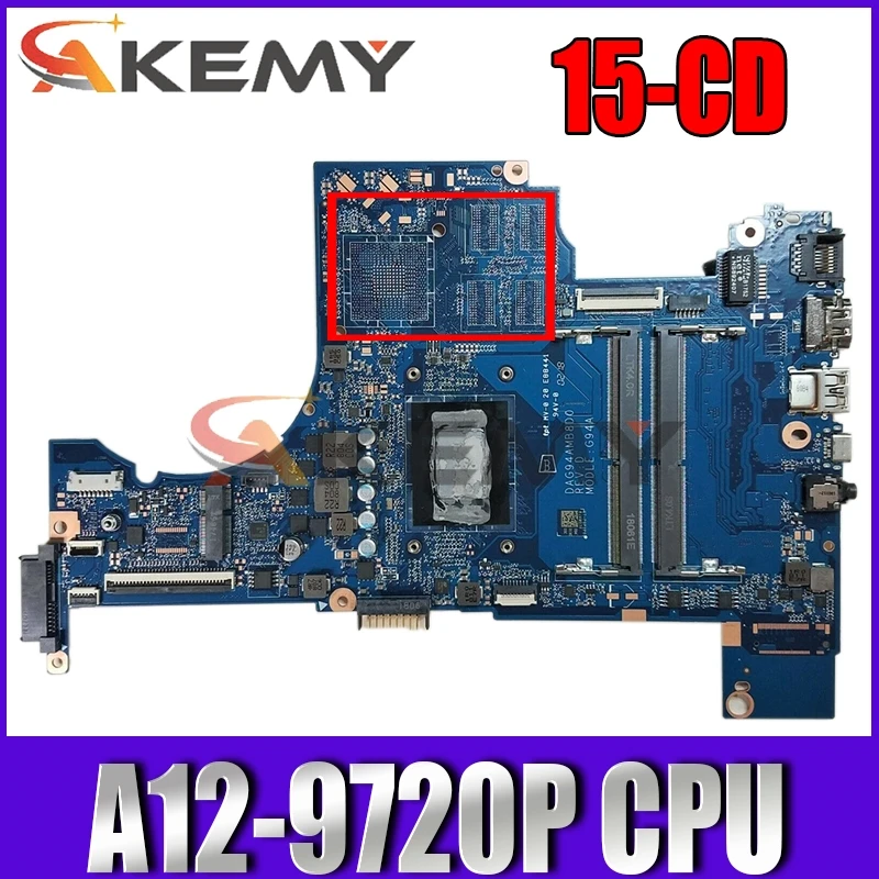 

Для струйного принтера HP Pavilion 15 или никель-кадмиевых материнская плата портативного компьютера с A12-9720P Процессор 926286-601 926286-001 аккумулятор б...