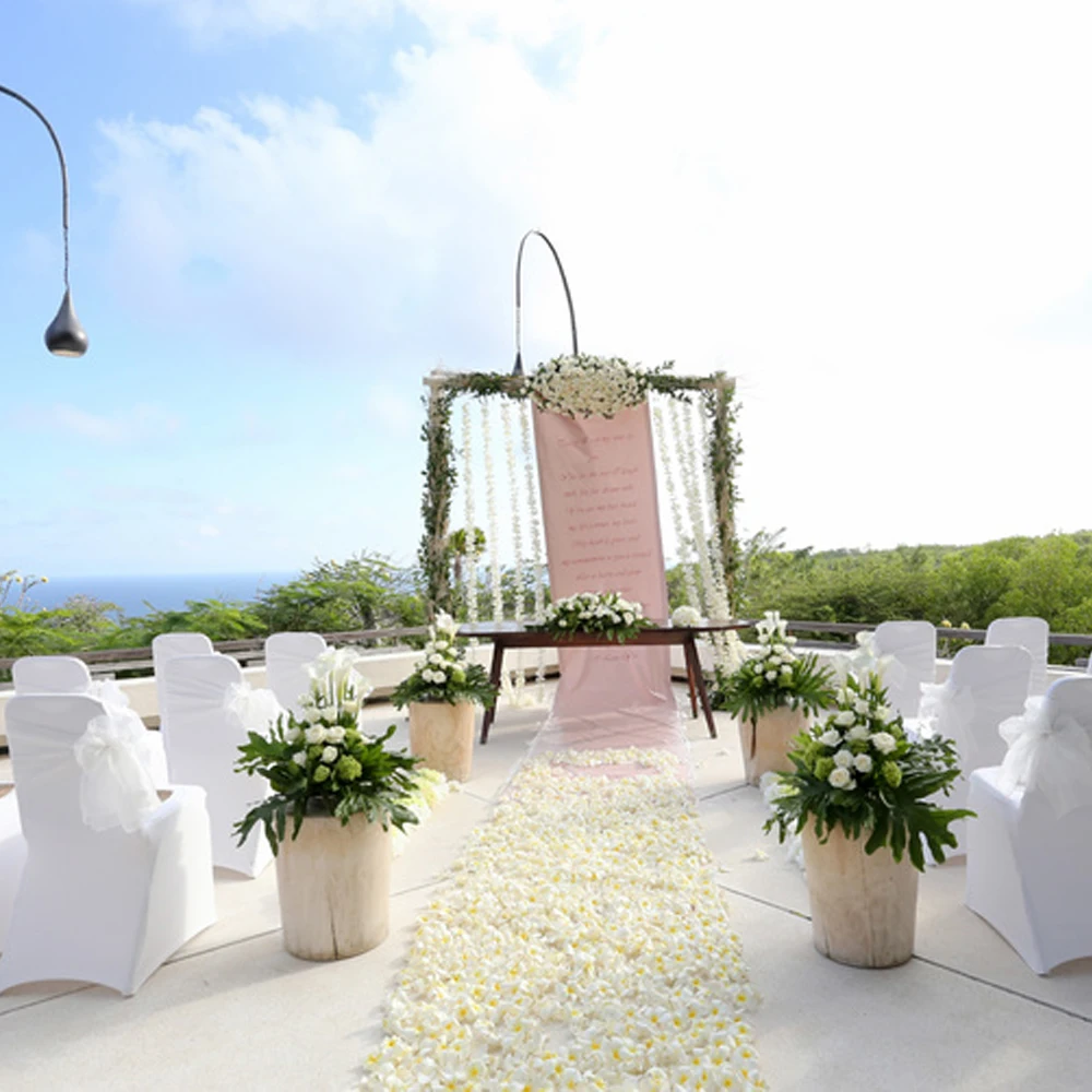 

25pcs Organza Chair Sash Bow For Wedding Party Cover Banquet Baby Shower Xmas Decoration Sheer Organza Fabric Supply 18cmx275cm