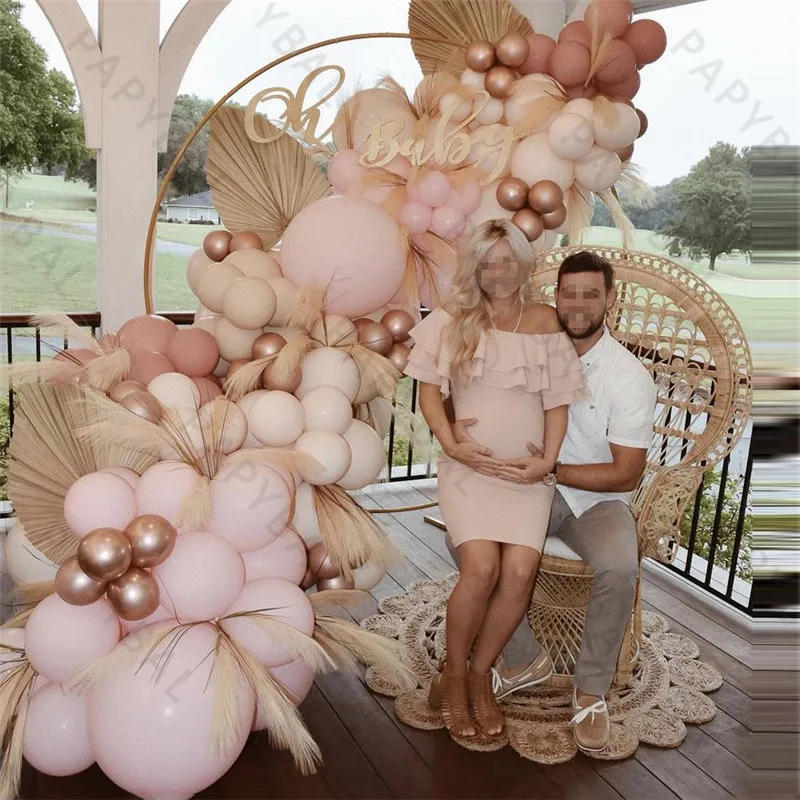 

108Pcs Pink Balloons Arch Garland Kit Chrome Gold Latex Ballon Birthday Party Wedding Ballon Decor Baby Shower Girl Golobos