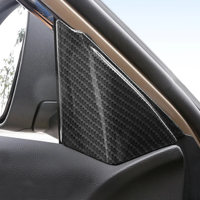 Модификации передней двери стойки углеродное волокно треугольник декоративные