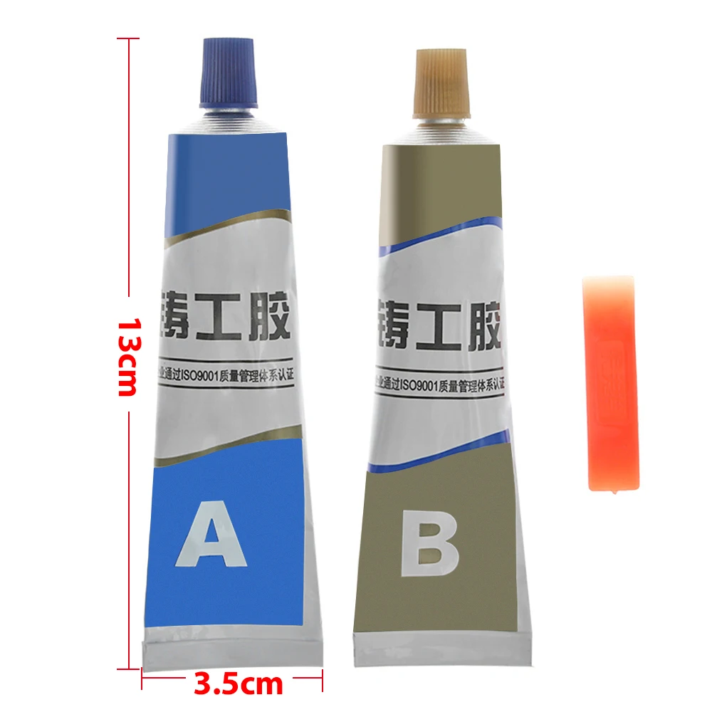 1 шт. 100 г металлический ремонтный AB Клей эпоксидная смола портативный