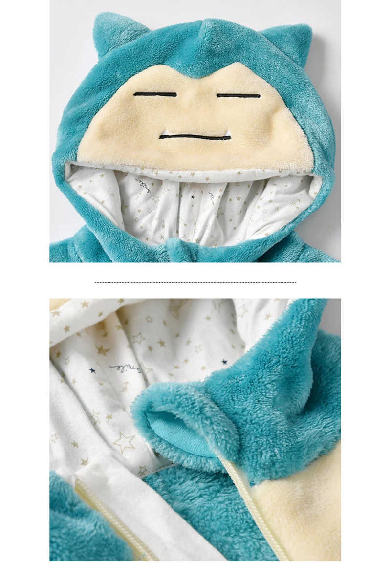 

0-2Years Toddler Onesies Pajamas, Flannel Animal Kigurumi, Baby Infant Costume One-Piece Pijamas Sleepwear Newborn Romper Onsie