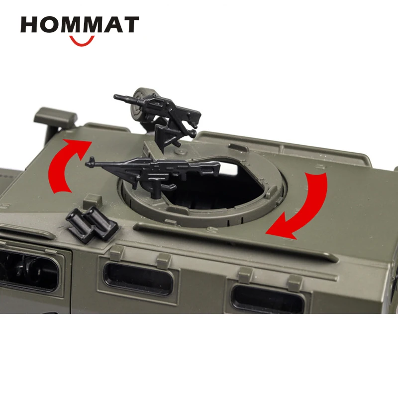 HOMMAT 1:32 Tiger M военный бронированный зеленый автомобиль модель автомобиля из