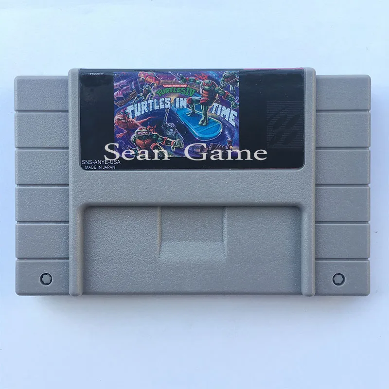 Картридж для 16-битных консолей Черепахи IV | Электроника