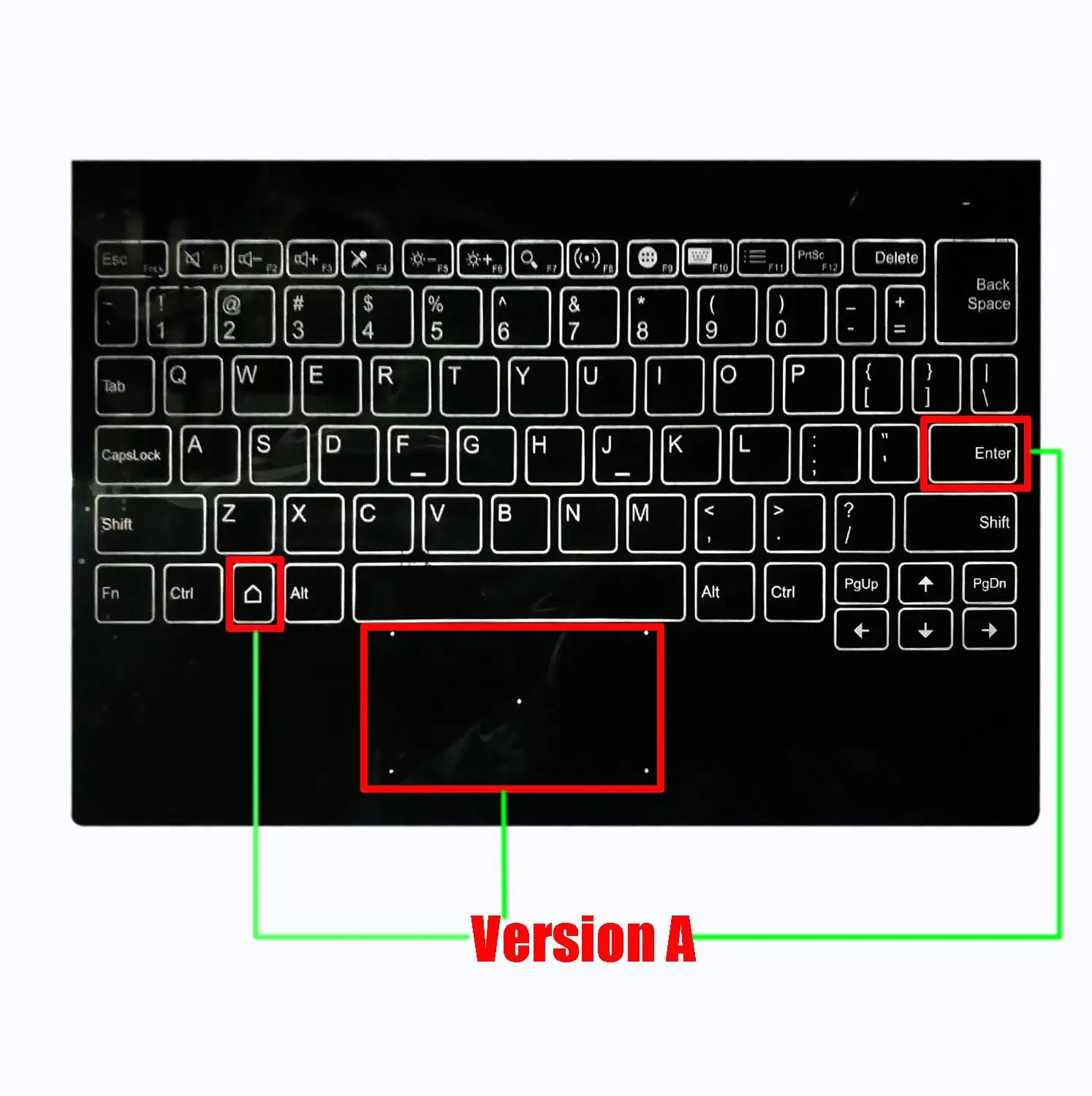 Новая Оригинальная английская клавиатура для 10," lenovo Йога книга YB1-X90L YB1-X90F YB1-X91L YB1-X91F клавиатура в сборе