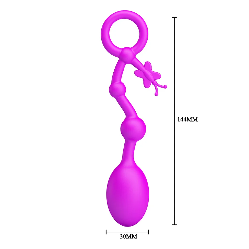 YEMA силиконовый кегелиевый шар ButtPlug Love анальный бисер вагины шарики Стимулятор