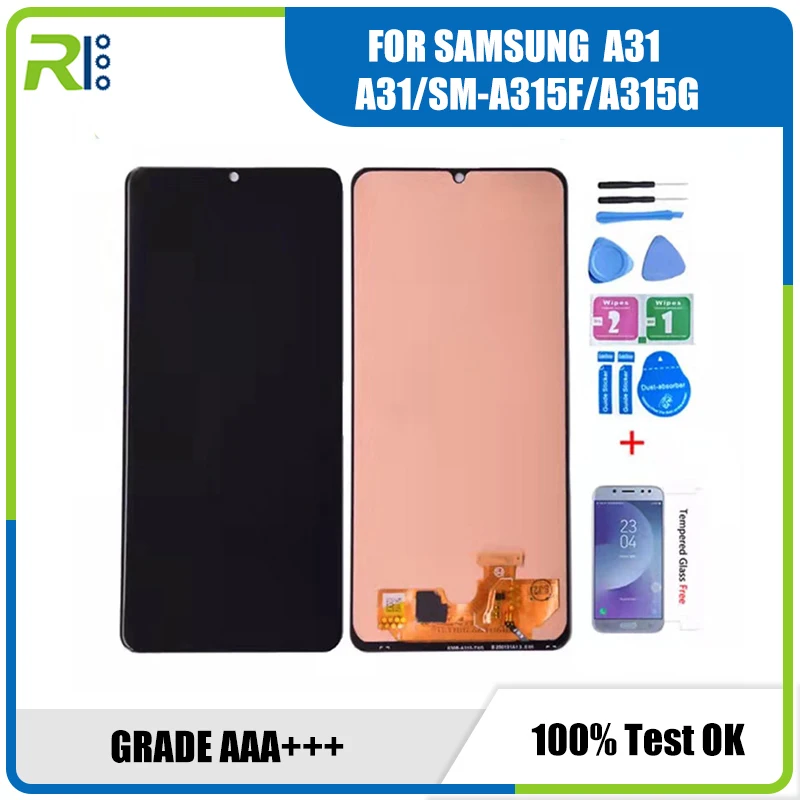

Сенсорный ЖК-дисплей для Samsung Galaxy A31 A315, 6,4 дюйма
