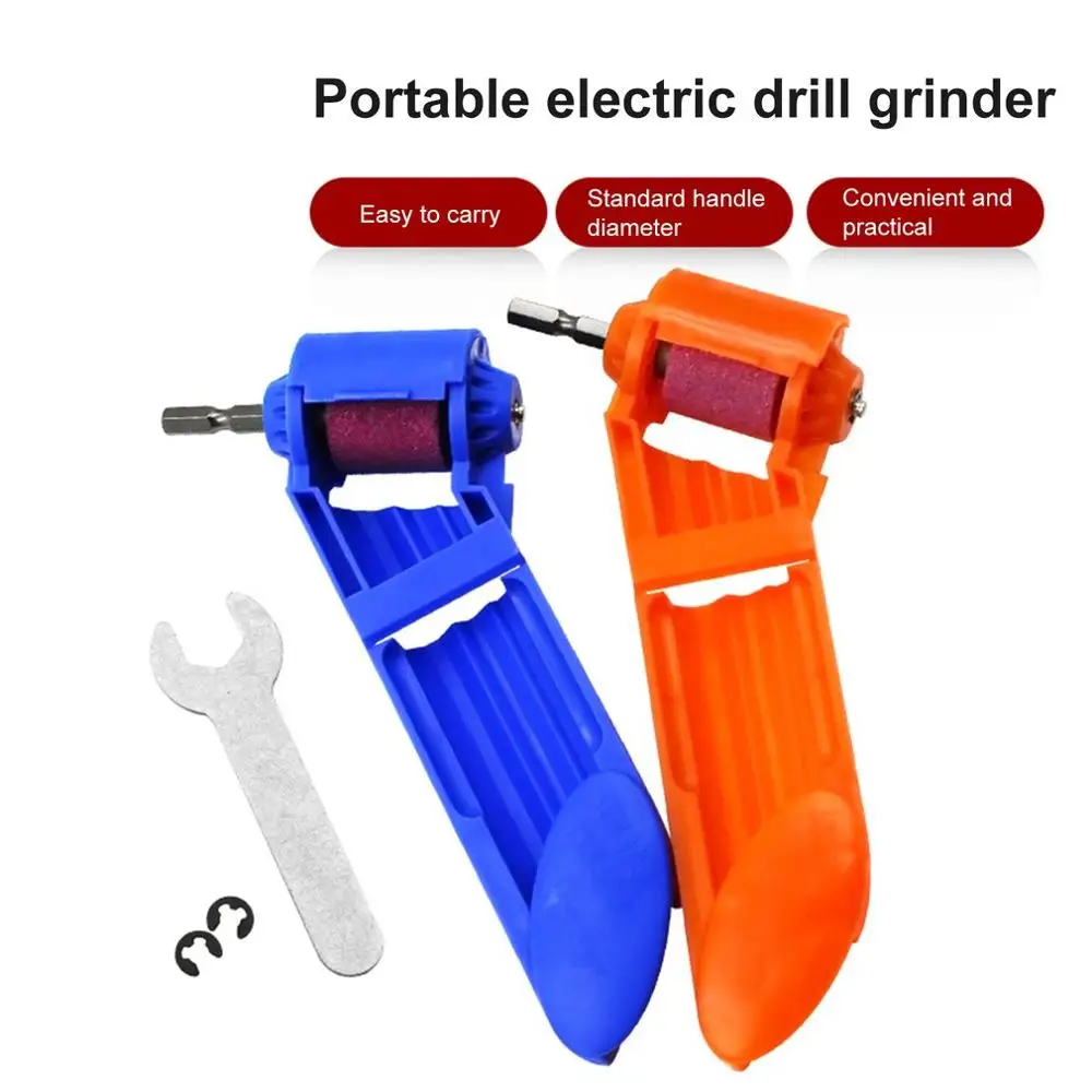 

Portable Electric Drill Bit Sharpener Corundum Grind Wheel Diamond Bit Sharpening Tool Power Auxiliary Tool