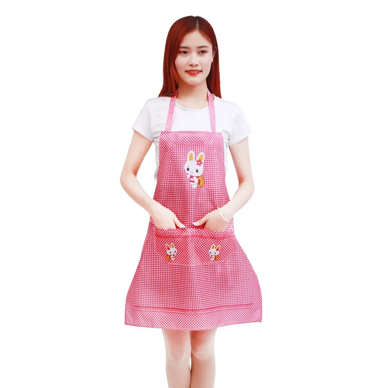 

2020 new high quality solid color apron Kitchen Apron cleaning apron