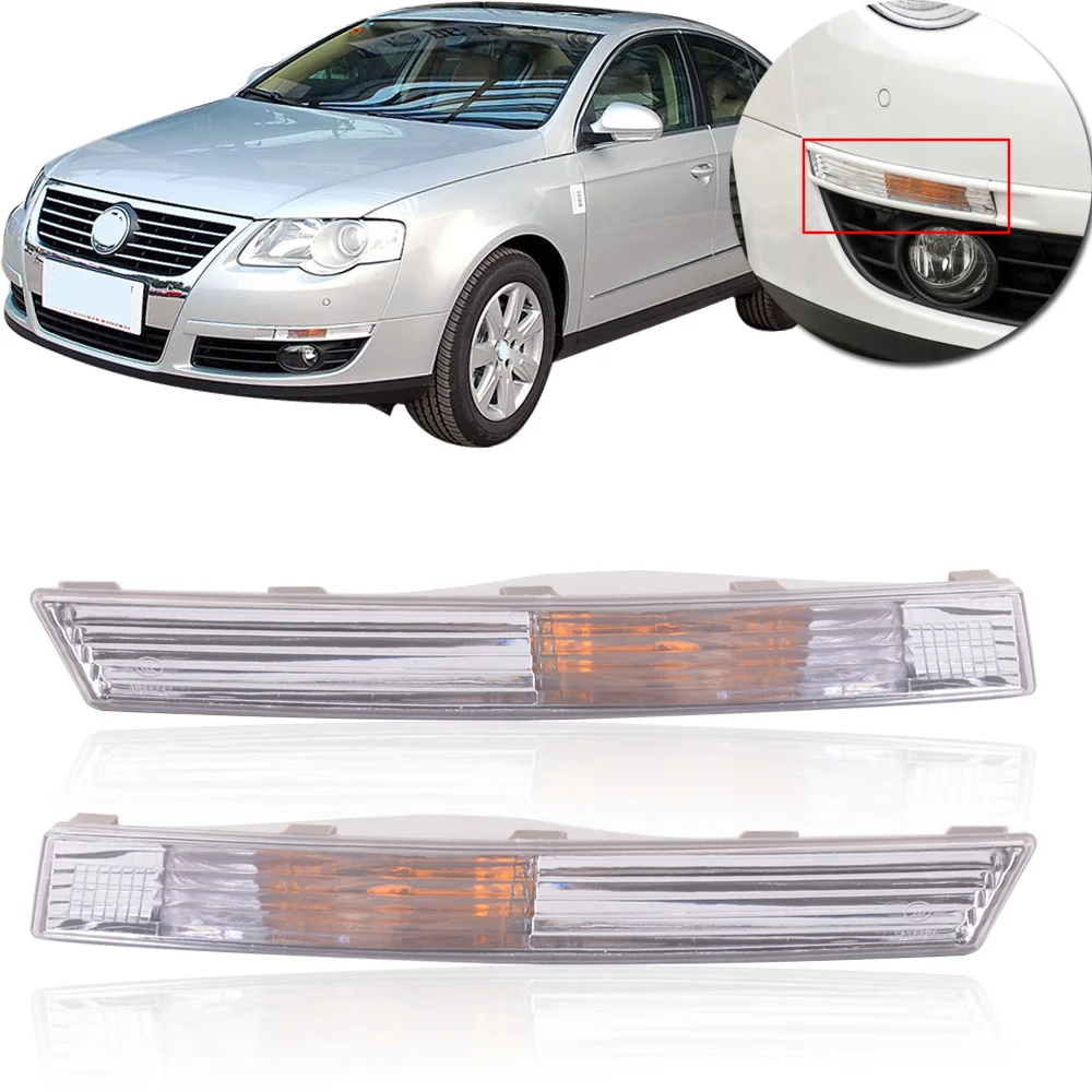 CAPQX 1 пара переднего бампера для вождения светильник VW Passat B6 Magotan 2006 2010 CC 2012 DRL