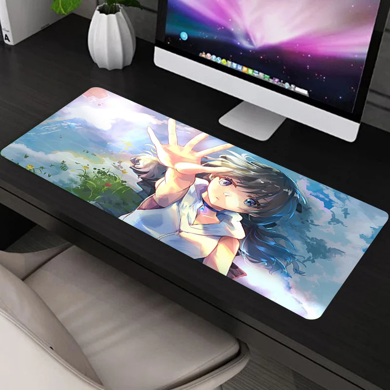 

Weathering With You Mousepad Mouse Mat Pad Xxl Pc Gamer Complete Gaming Kawaii Hot Gamers Accessories Pads Mats Desk Large Anime