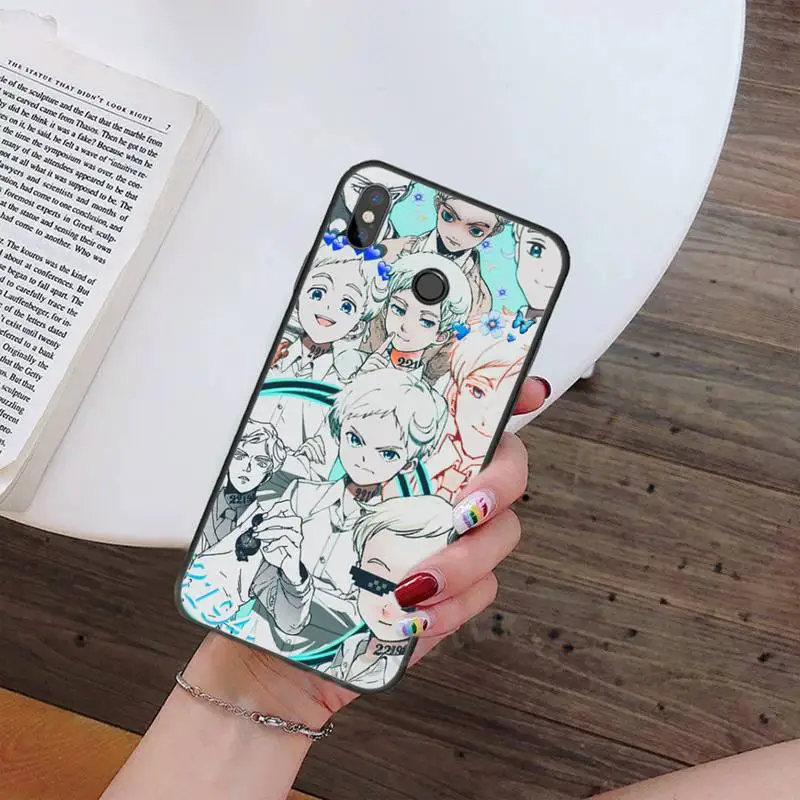 

Anime Norman The Promised Neverland Phone Case For Xiaomi Redmi note 7 8 9 t k30 max3 9 s 10 pro lite