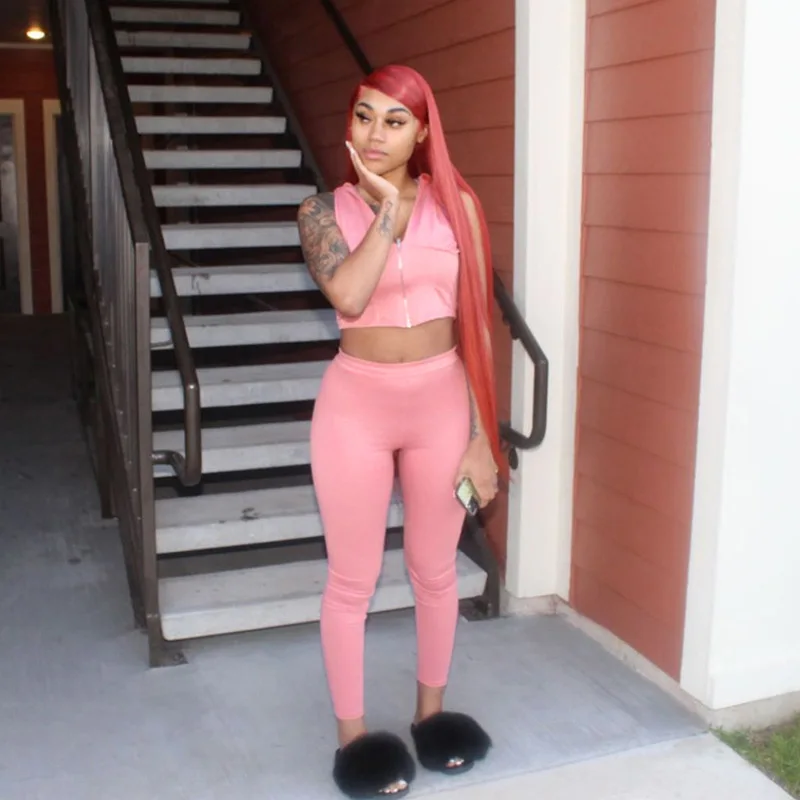 Женские спортивные костюмы с капюшоном повседневные на молнии глубоким