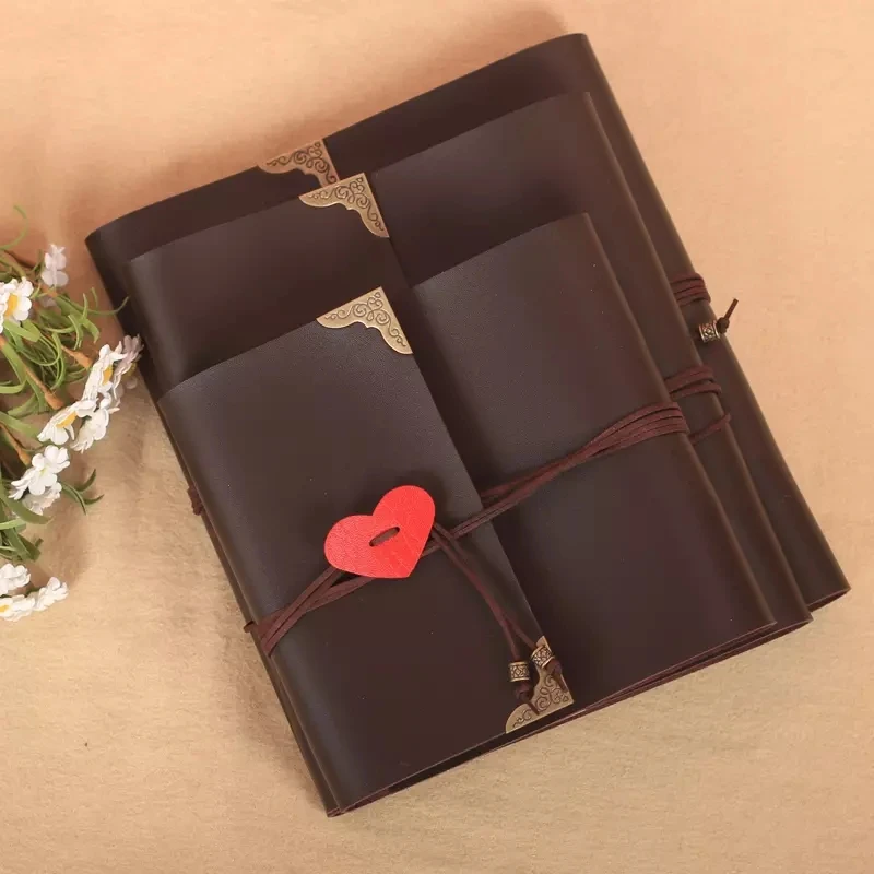 DIY Scrapbook Photo Album Vintage PU Leather Photoalbum 30Pages Wedding Travel Valentine Birthday Xmas Gifts | Дом и сад
