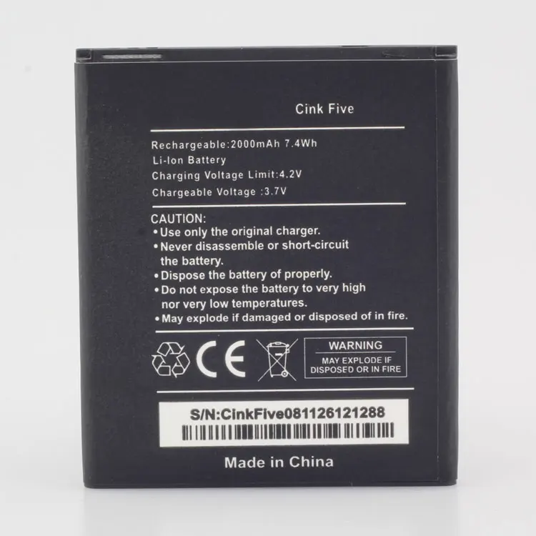 

ALLCCX battery Cink five for Wiko Cink five with good quality