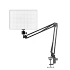 10 дюймовый светодиодный светильник ing Панель Настенные светильники с длинным Рука держатель 3200K-6000K фотографии светильник дистанционного Управление для трансляция видео фото лампа