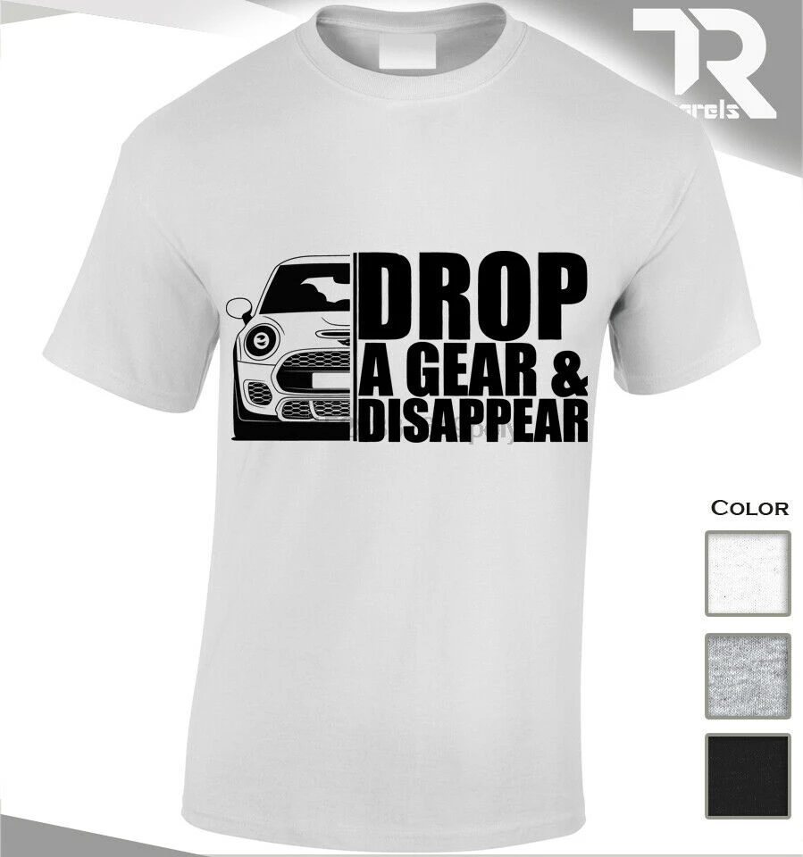 Мини Купер S Jcw Джон энтузиаст футболка автомобиль турбо Спорт superвзимается -