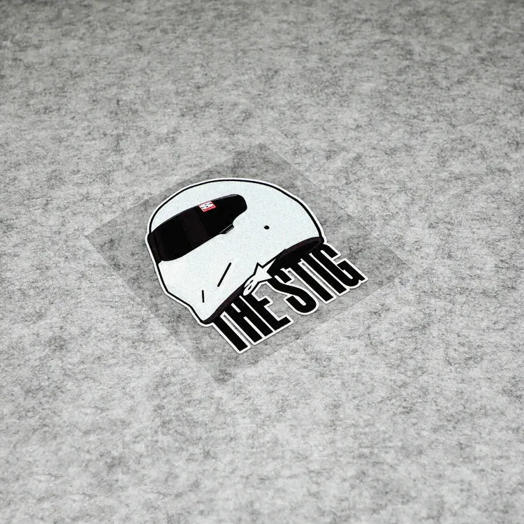 Светоотражающая наклейка № S276 мультяшный Стиг стикер s для автомобиля наклейки