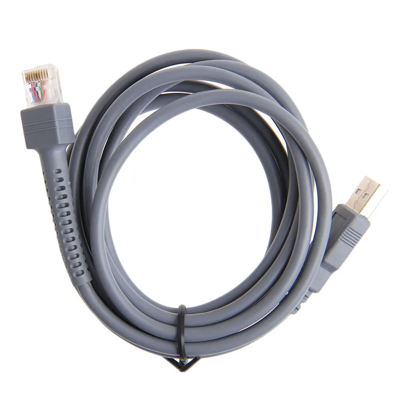 USB кабель для сканера штрихкодов LS1203 LS2208 LS4208 LS3008 2 м 1 шт.|Компьютерные кабели и