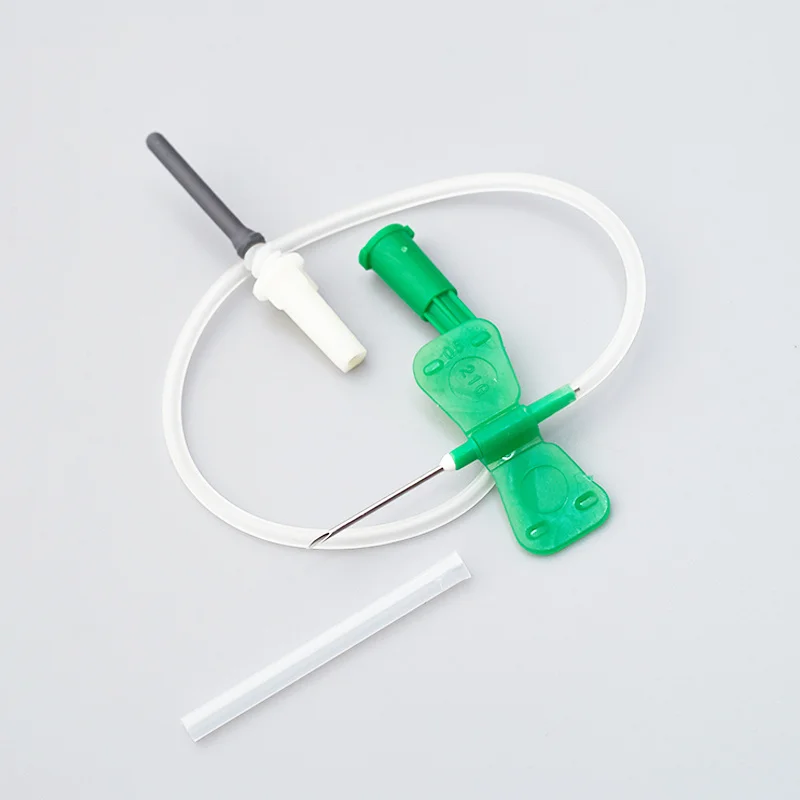 Одноразовая безопасная игла-бабочка медицинские стерильные иглы для отбора