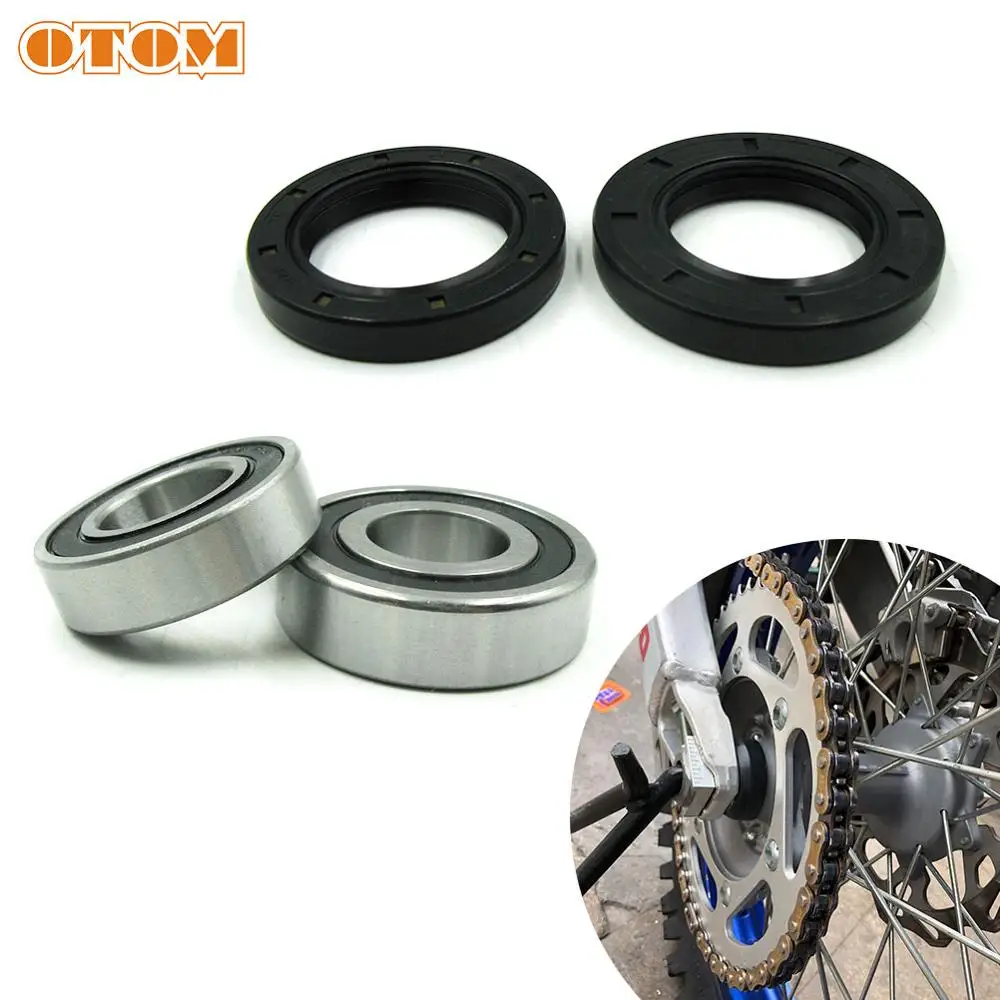 OTOM для YAMAHA ступица заднего колеса подшипник сальник WRF YZ YZF 125 250 426 450 аксессуары