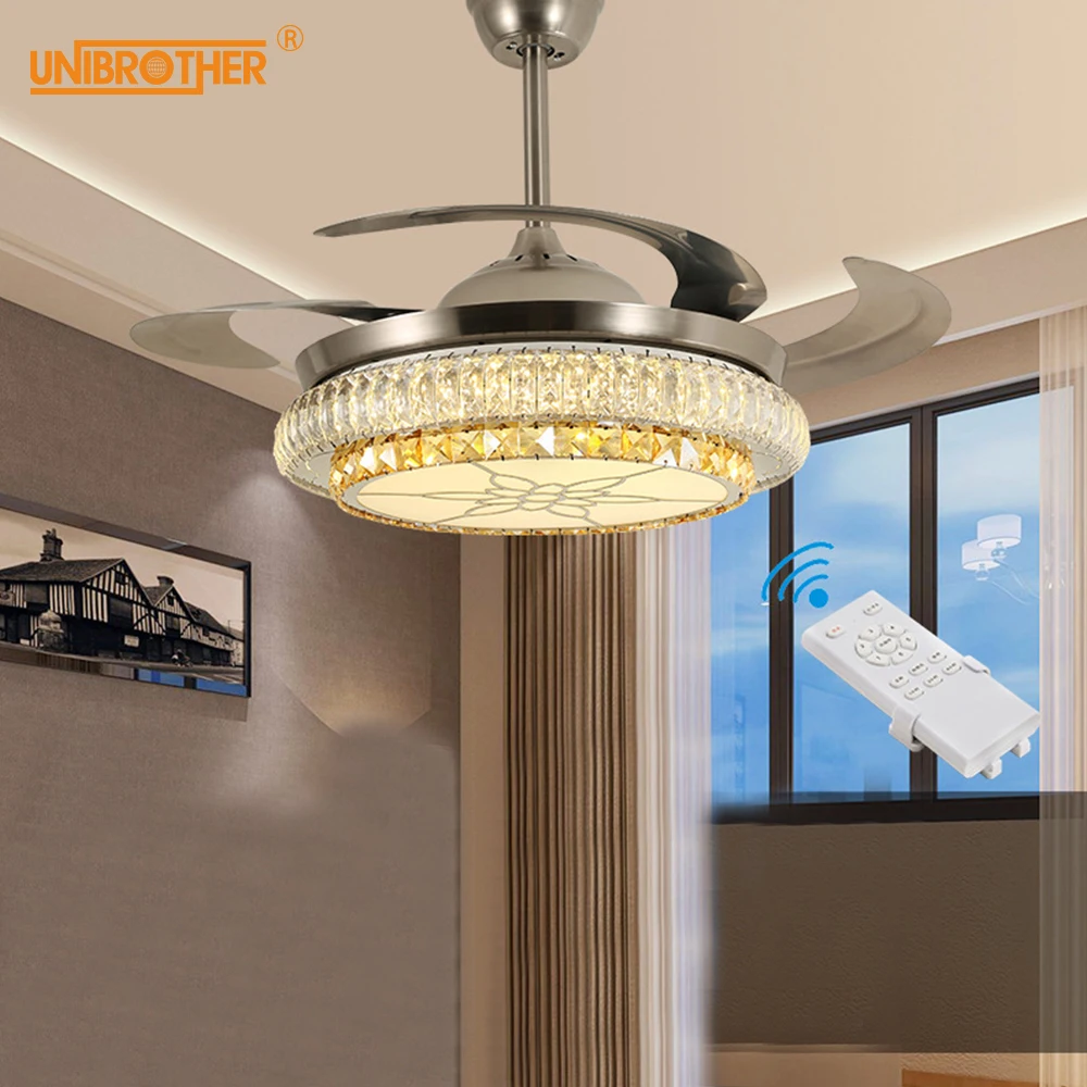 Потолочные вентиляторы с дистанционным управлением светильник современный в