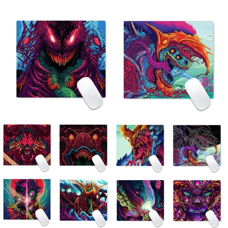 

color dragon LockEdge game DIY Pattern Game mousepad Desk Table Protect Game Office Work Mouse Mat pad Non-slip Laptop Cushion