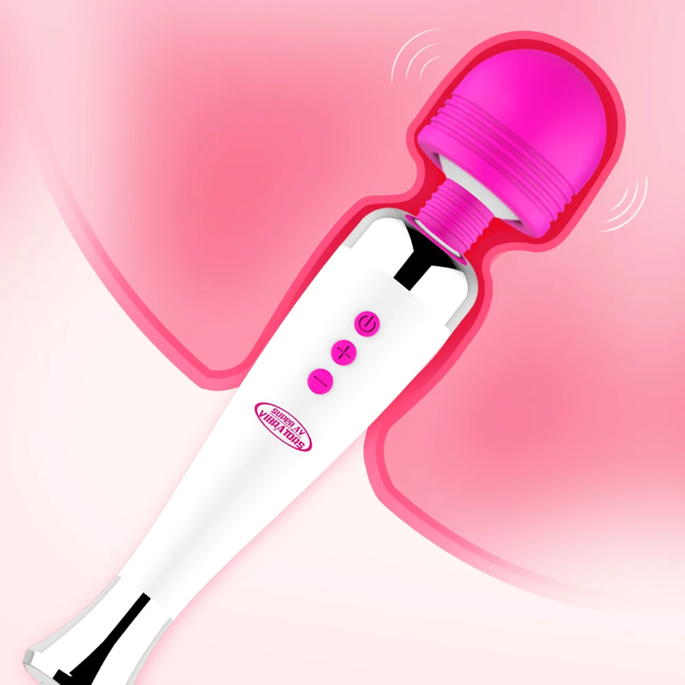 Мощный вибратор AV волшебная палочка секс игрушки для женщин Женский Стимулятор