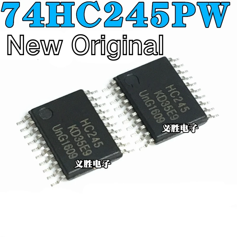 Новый оригинальный ультратонкий регистровый трансивер IC чип 74HC245 74HC245PW TSSOP20 HC245