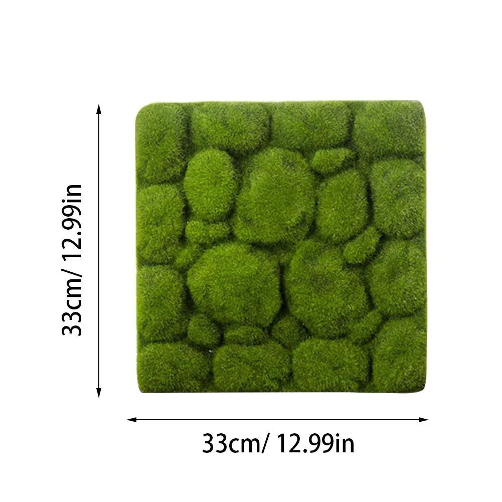 Форма камня мох коврик крытый зеленый искусственные лужайки ковровые покрытия