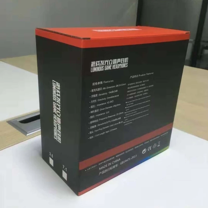 Двойная Проводная игровая гарнитура HAMTOD V5000 3 5 мм + USB интерфейс для всех видов