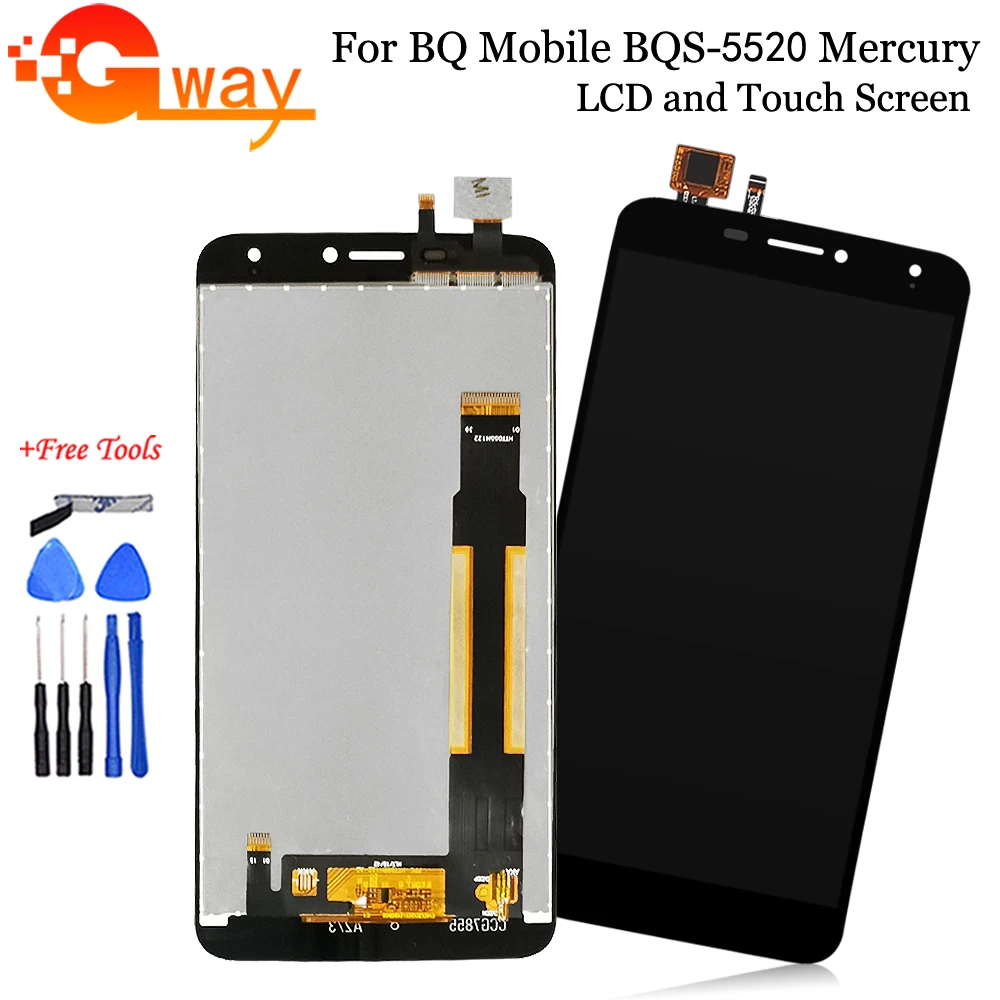 ЖК-дисплей и кодирующий преобразователь сенсорного экрана в сборе для