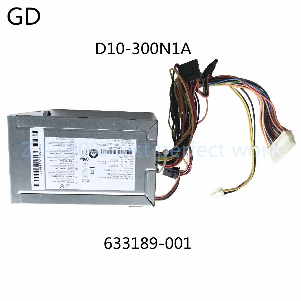 GD оригинал для HP D10-300N1A 300 Вт источник питания FH-XD301MYP 633189-001 24Pin + 4Pin полностью