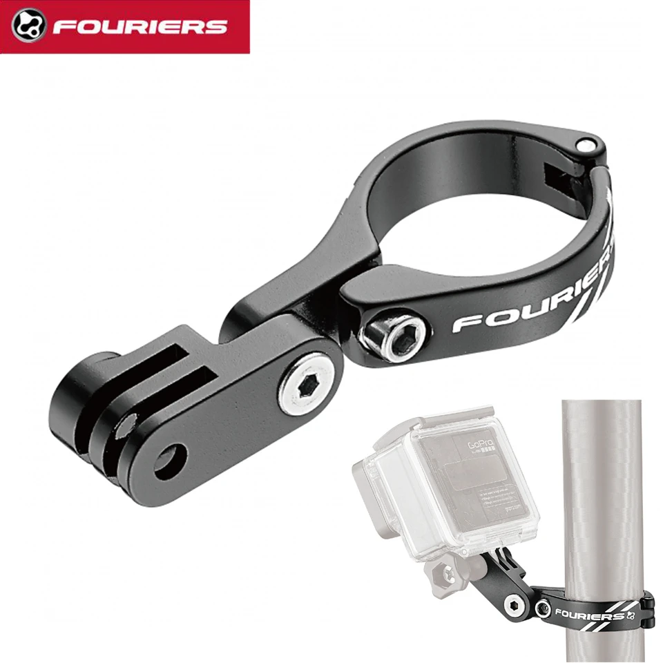 Fouriers HA-S020 Aluminium alloy MTB Road Bicycle Computer Mount Sport Camera mount on Seatpost for GO PRO HERO HERO2 HERO3 |