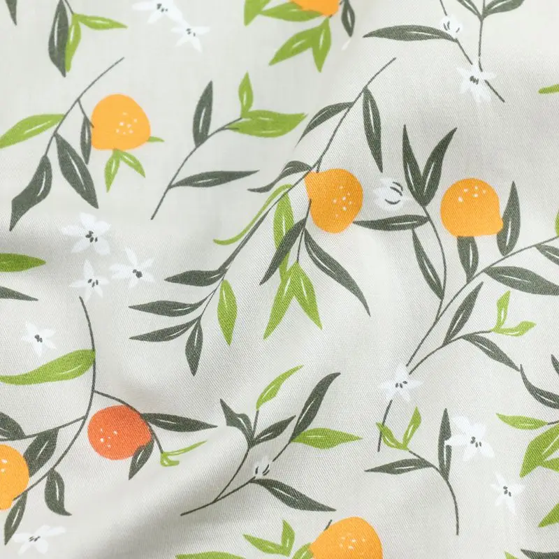 Ткань 160 см X 50 саржевая ткань с фруктовым принтом из чистого хлопка можно сделать