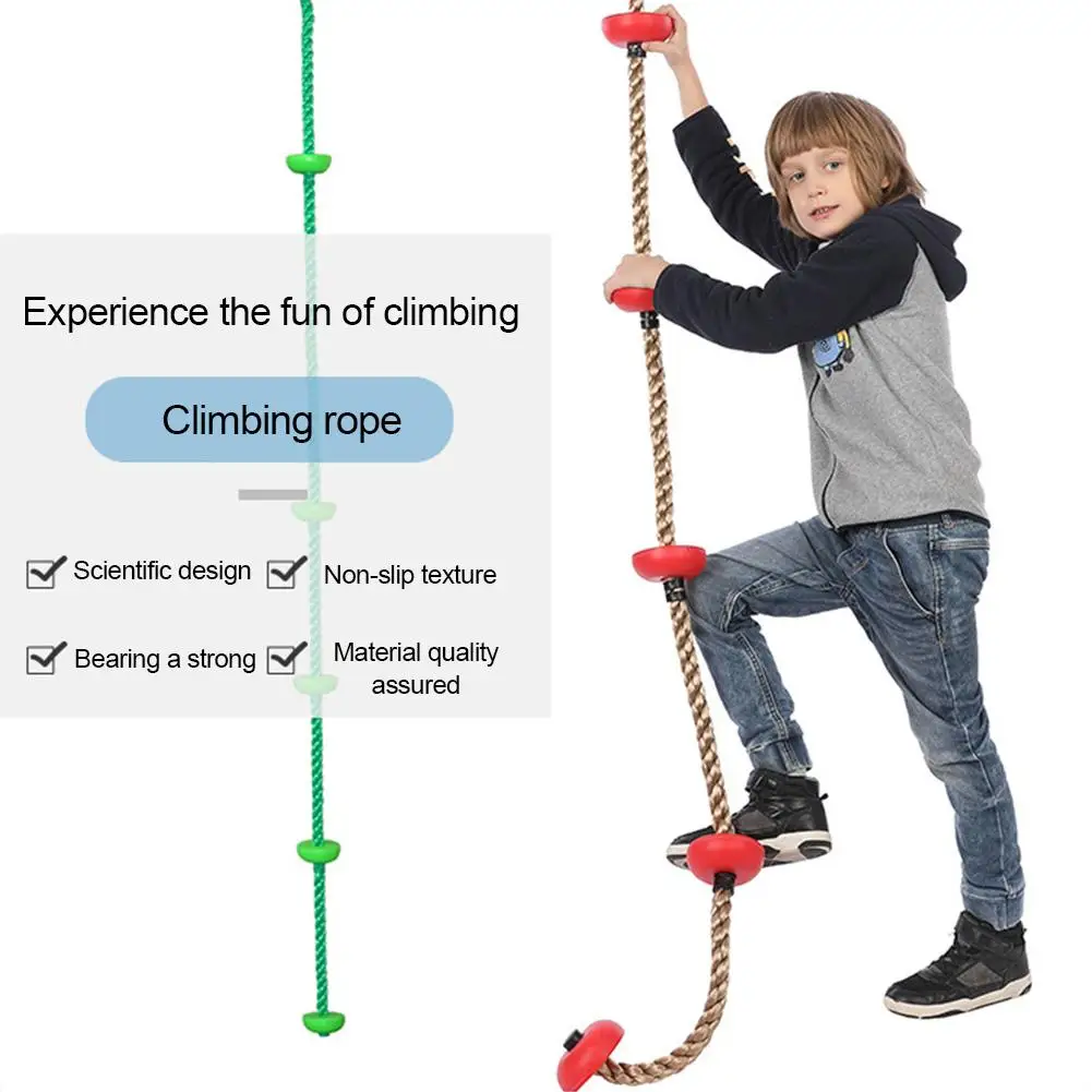 

Детская веревка для альпинизма на открытом воздухе с крючком безопасности для шнурка для кемпинга