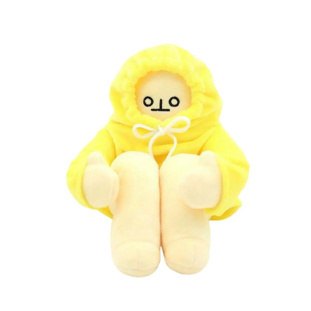

40CM New Popular Banana Man with Magnet Plush Toy Cute Korean Appease Dolls Stuffed Toys Birthday Gifts for Girls Children