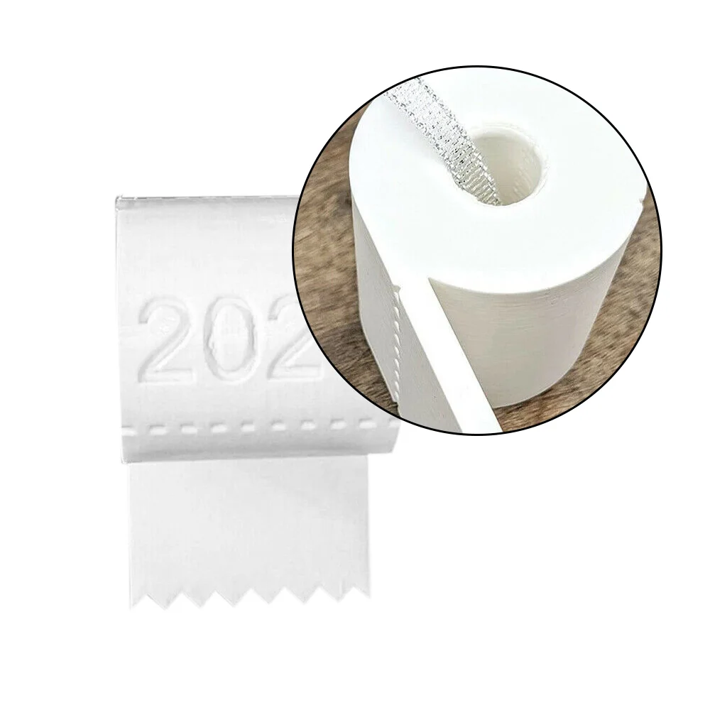 

Christmas Decoration Roll Paper Design Personalized Xmas Tree Hanging Ornament White DIY Roll Paper Pendant