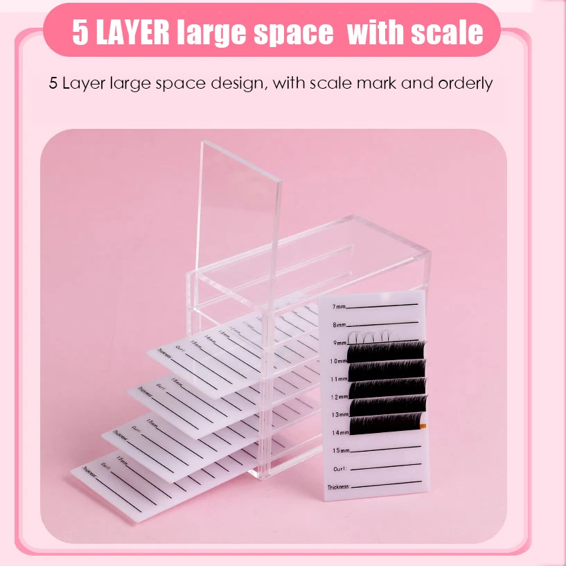 Контейнер для хранения ресниц наращивания|Накладные ресницы| |