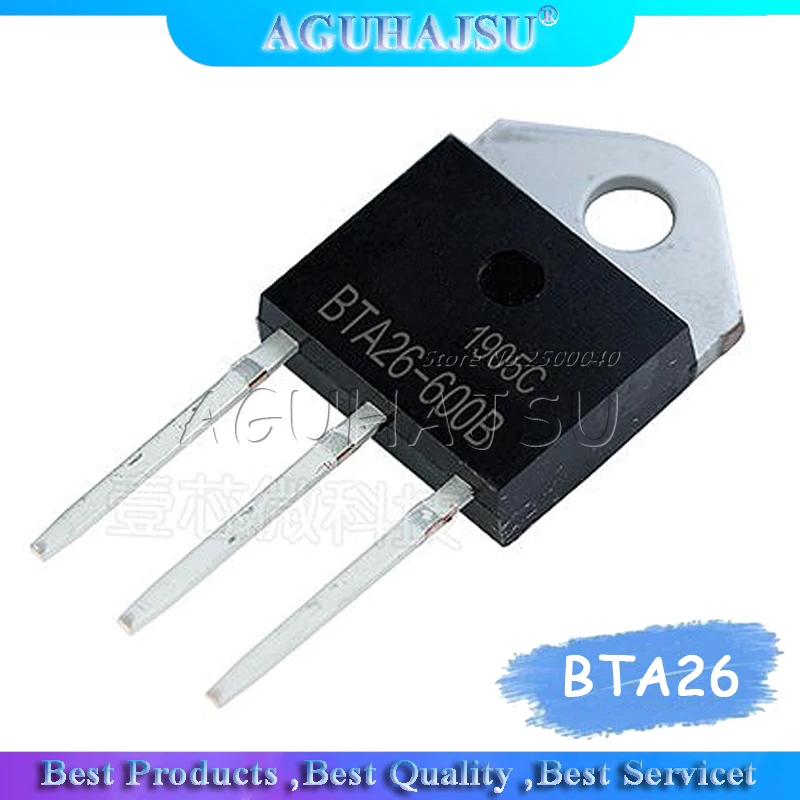 5 шт. BTA26 600B TO 3P BTA26600B TO3P 600 Новый и оригинальный IC|thyristor 25a|c c |