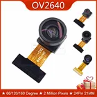 Модуль камеры OV2640 21 мм для ESP32-CAM, модуль камеры 30 66 120 160 градусов, 0,5 нм, ночное видение, 24 контакта, шаг мм