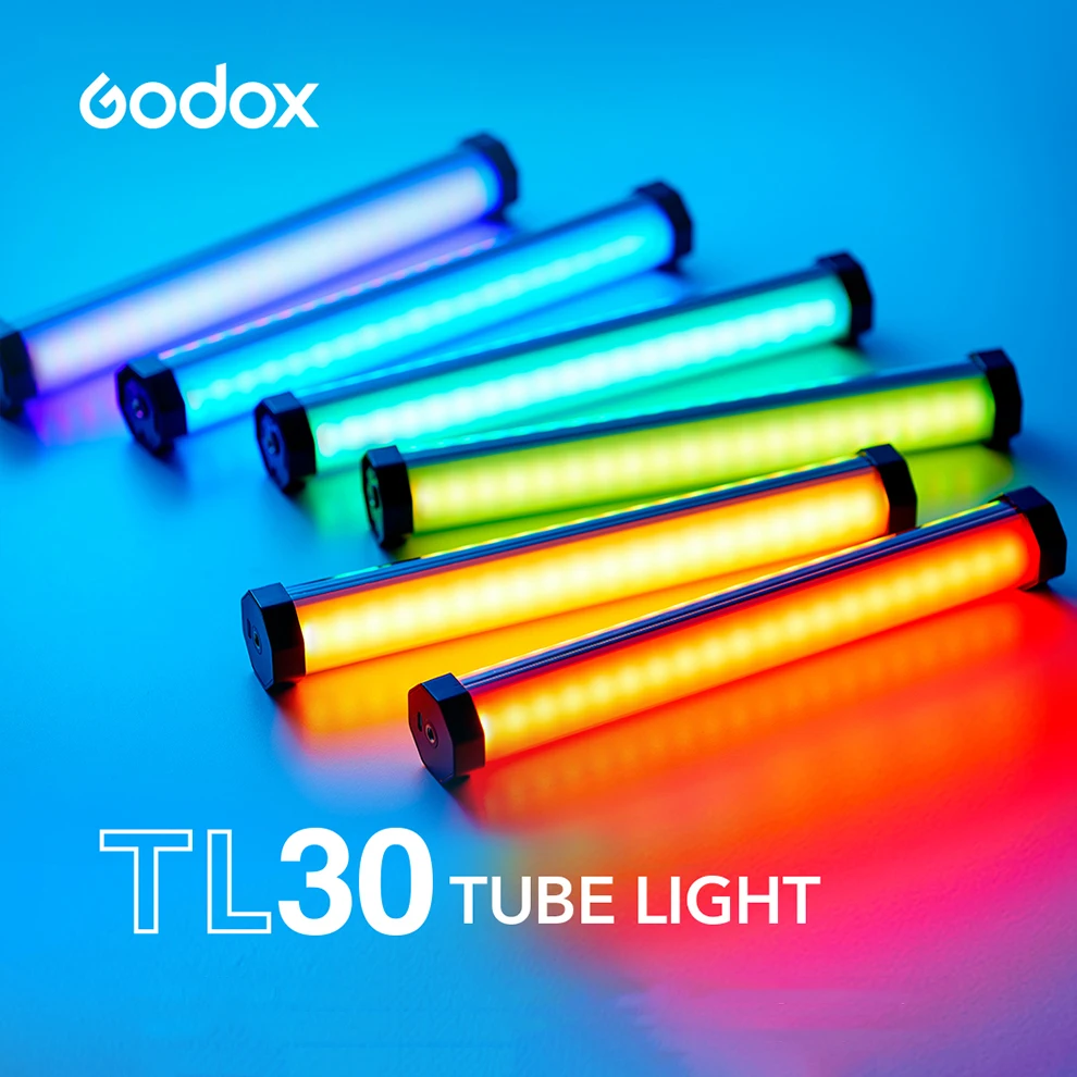Godox TL30 заполнения трубки лампы RGB светодиодный видео палочка светильник