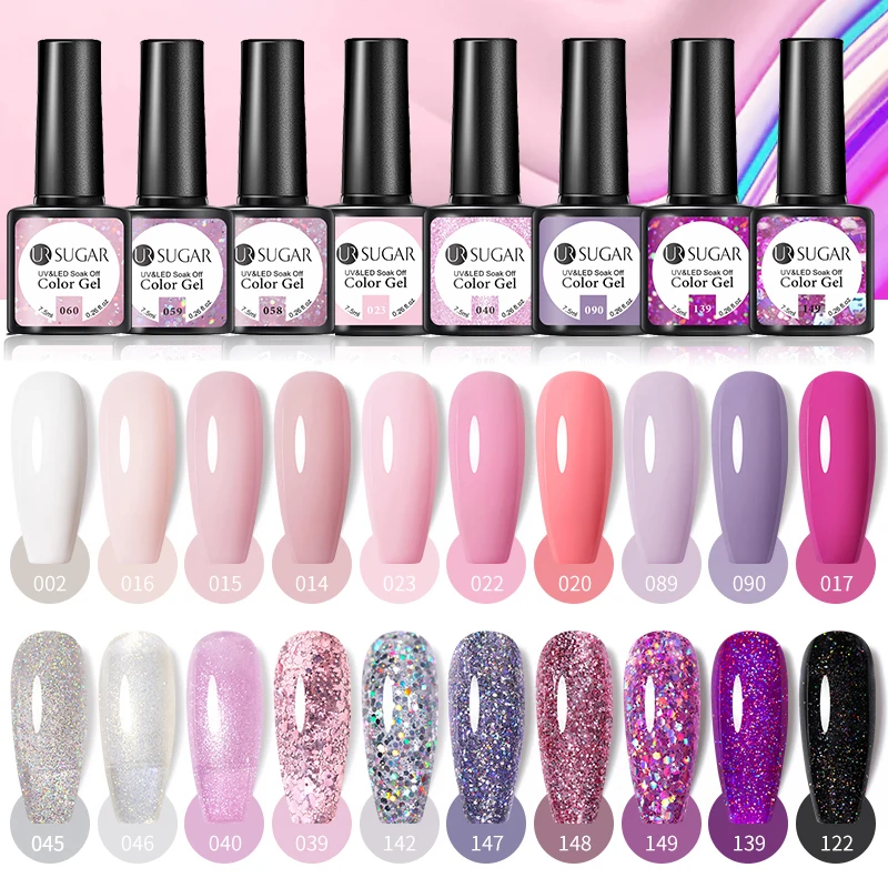 

Гель-лак для ногтей, 7,5 мл, Маковый розовый, для девочек