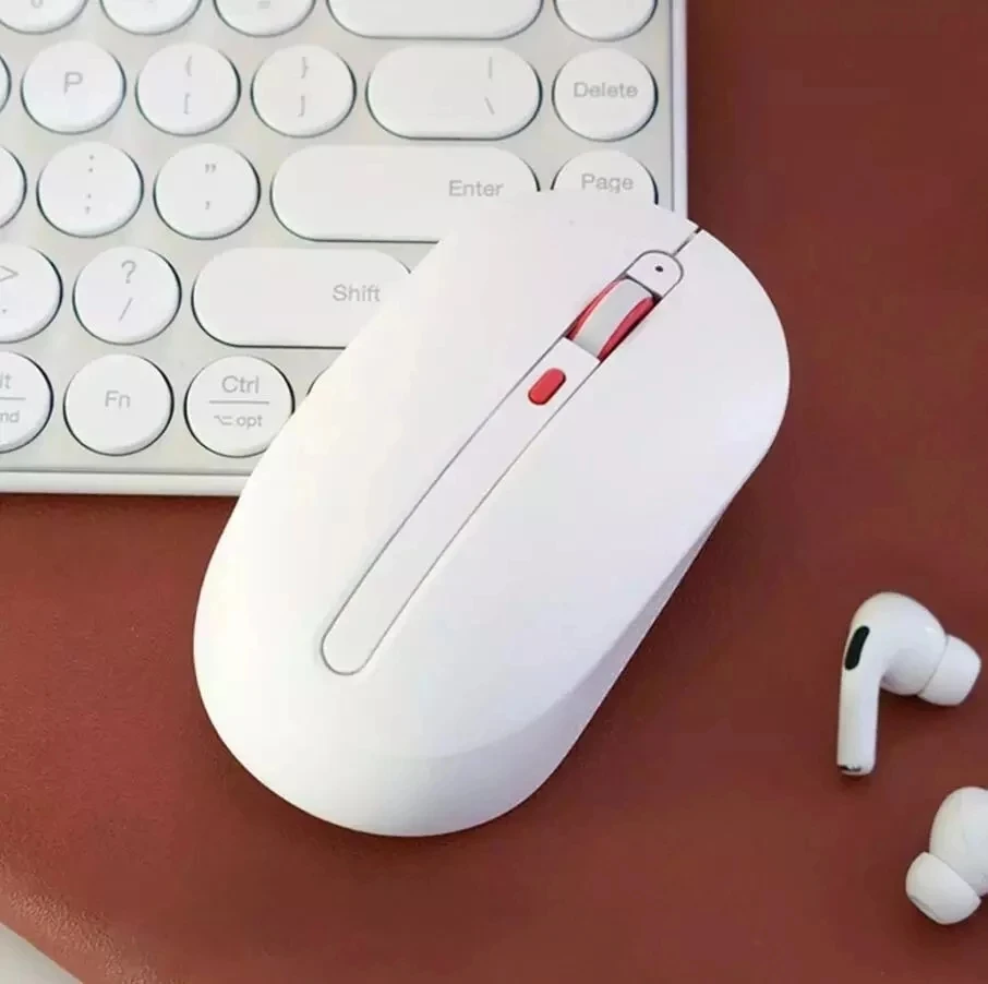 Беспроводная Бесшумная мышь xiaomi Youpin Miiiw 800/1200/1600DPI многоскоростная кнопка DPI 2 4 ГГц