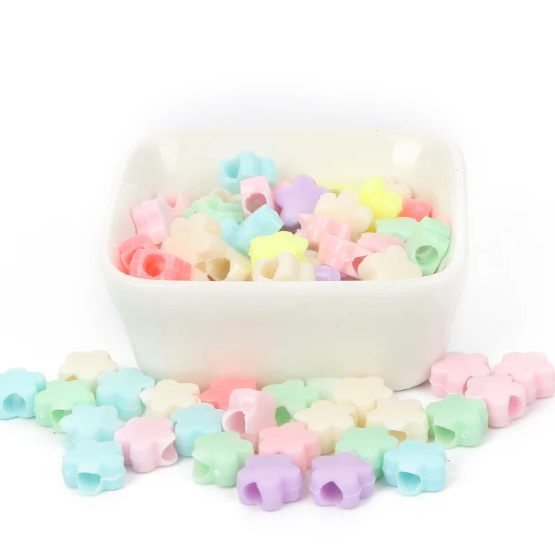 100 шт смешанные цвета трусы для девочек с рисунком сливового цветка акриловые