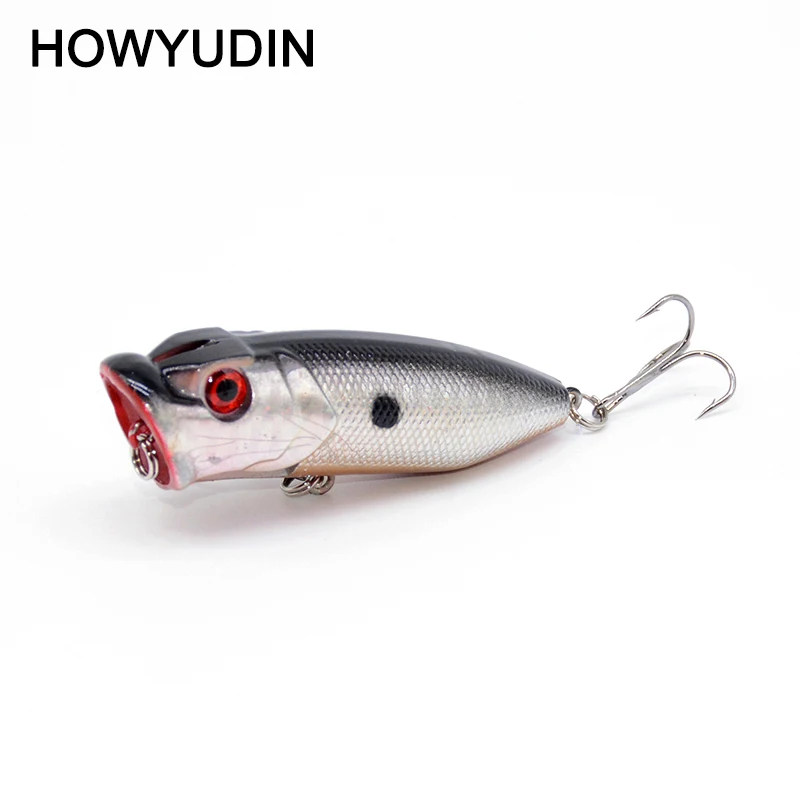 1 шт. рыболовная приманка-Поппер искусственный воблер твердая приманка с