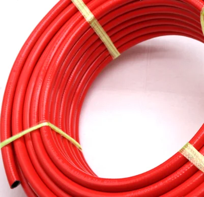 

14mm x 8mm High Blow Up Pressure Industrial Gas Tubing Oil Welding Hose Braided Rubber Oxygen-acetylene, Air Gun Pipe Red 1meter