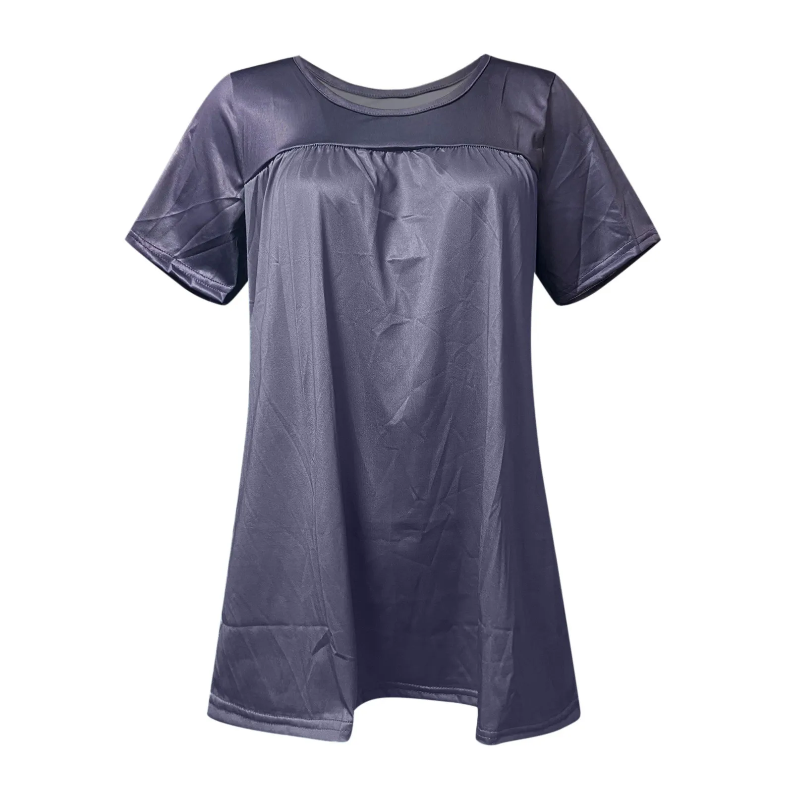 

Fashion Casual Patchwork T-Shirt Loose Summer O-Neck Tops Tee Female Women Short Sleeve Shirt Blusas Femininas Clothing Pullover