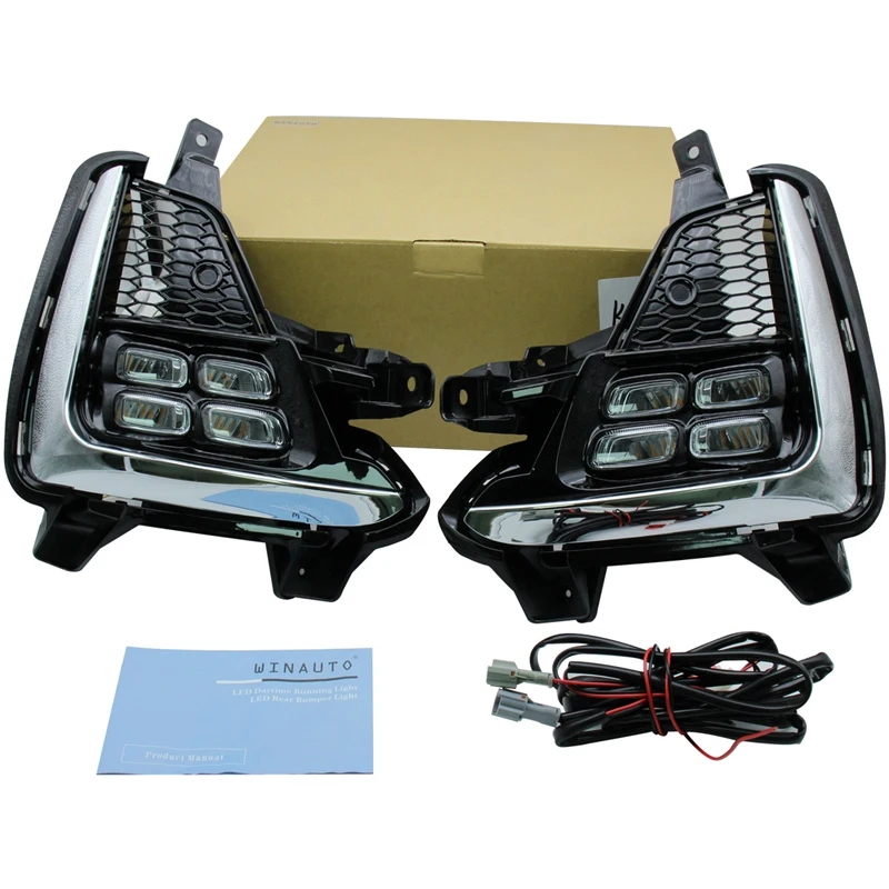 

for 18-19 Kia K3 Cerato with Yellow Two-Color Daytime Running Lights Retrofit 2Pcs